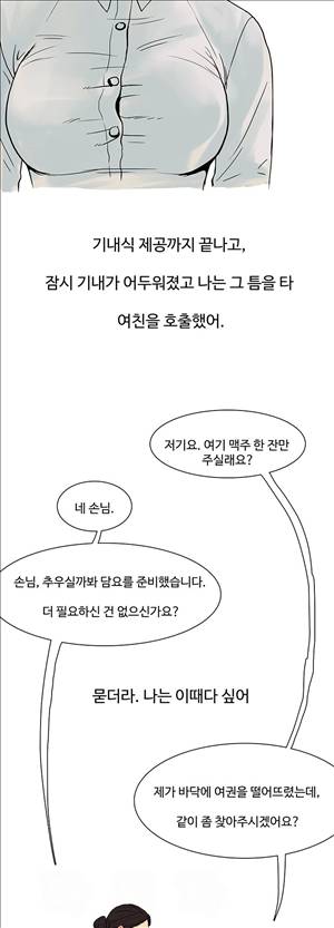 썰만화3:커플열전 4화 - 고공 1만미터의 사정(하) 2