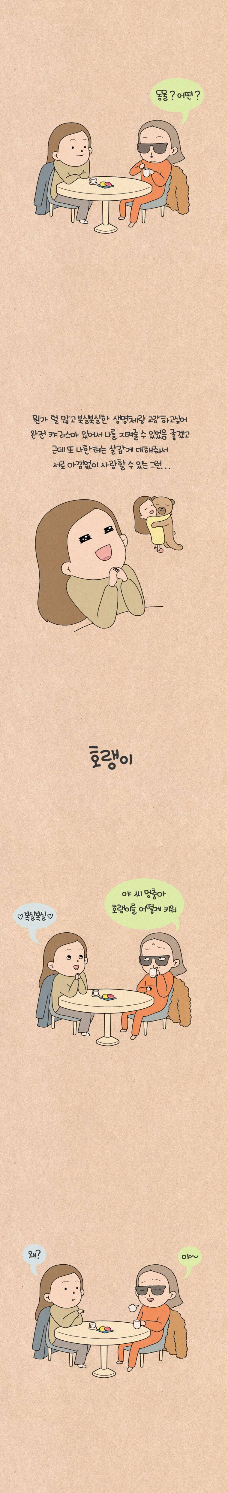 퀴퀴한 일기 69화 - 호랭이 2