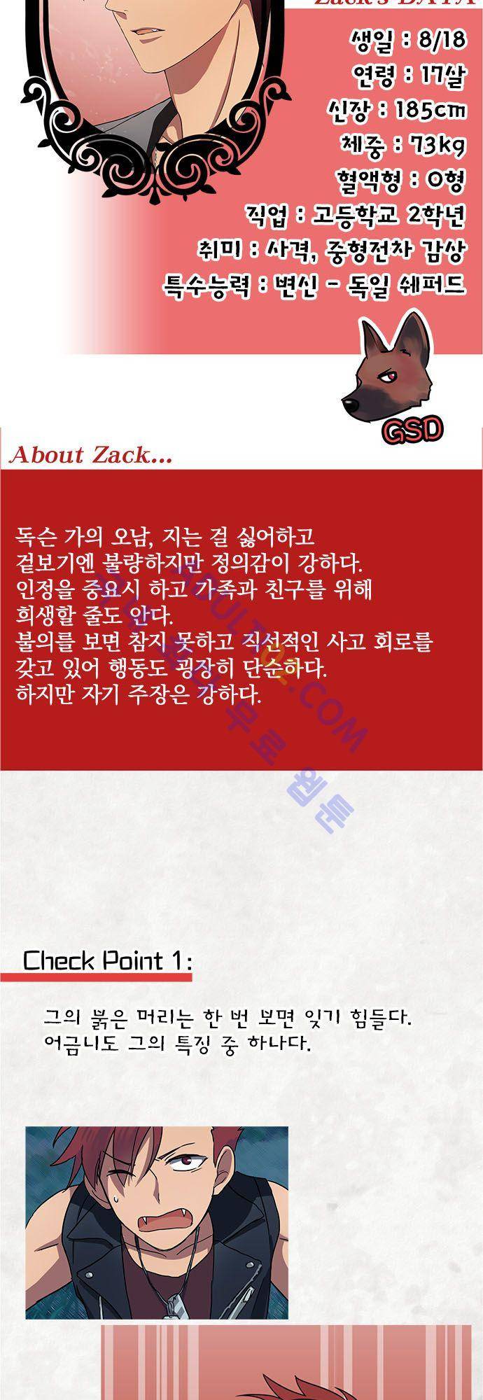 저주의 키스 인물소개 늑대인간편 14