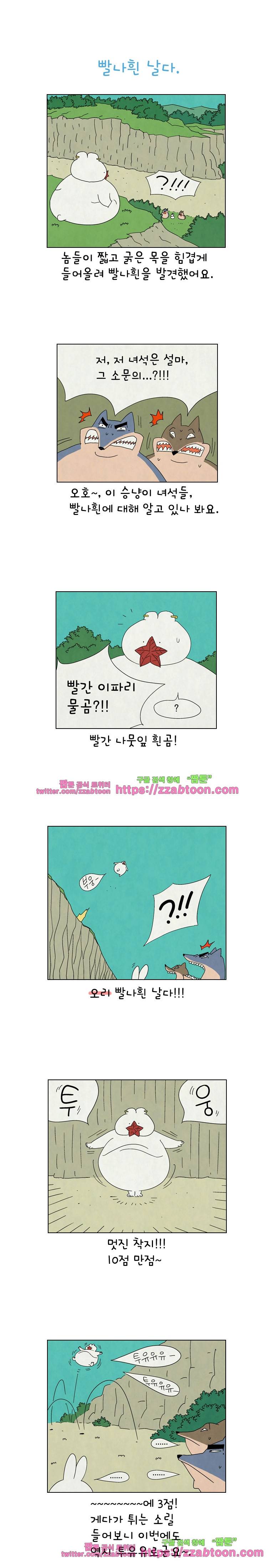 얌얌숲 당근길 토요요 116화. 어딘가 수상해요. 1