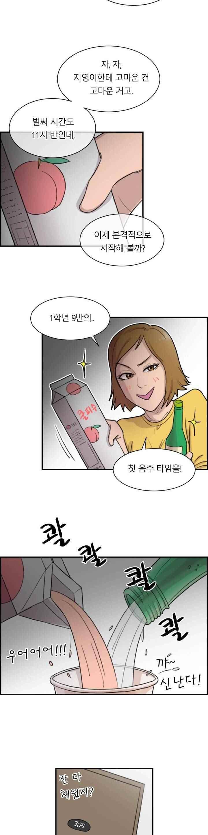 수컷의 경우 20화 6