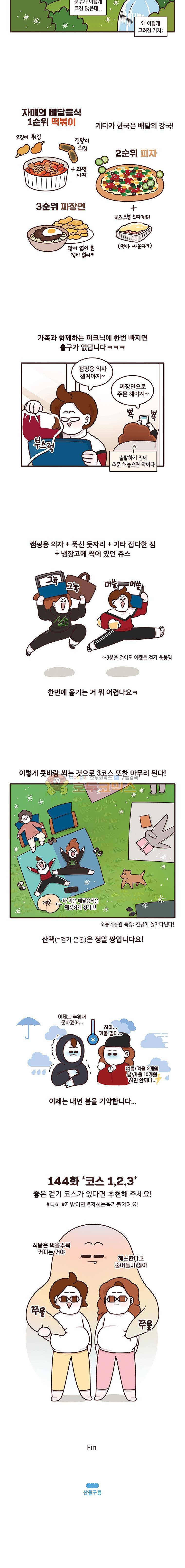 과격자매단 144화 - 코스 1,2,3 4