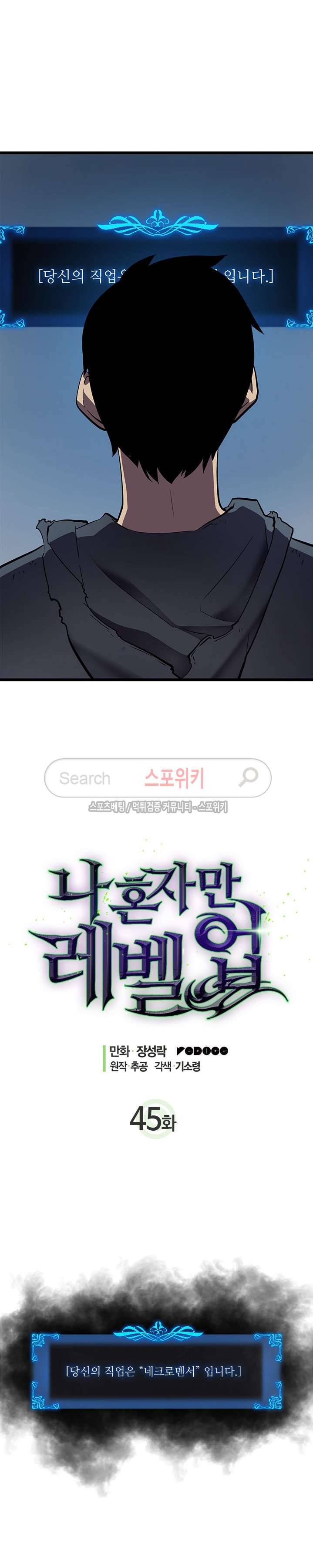 나 혼자만 레벨업 45화 2