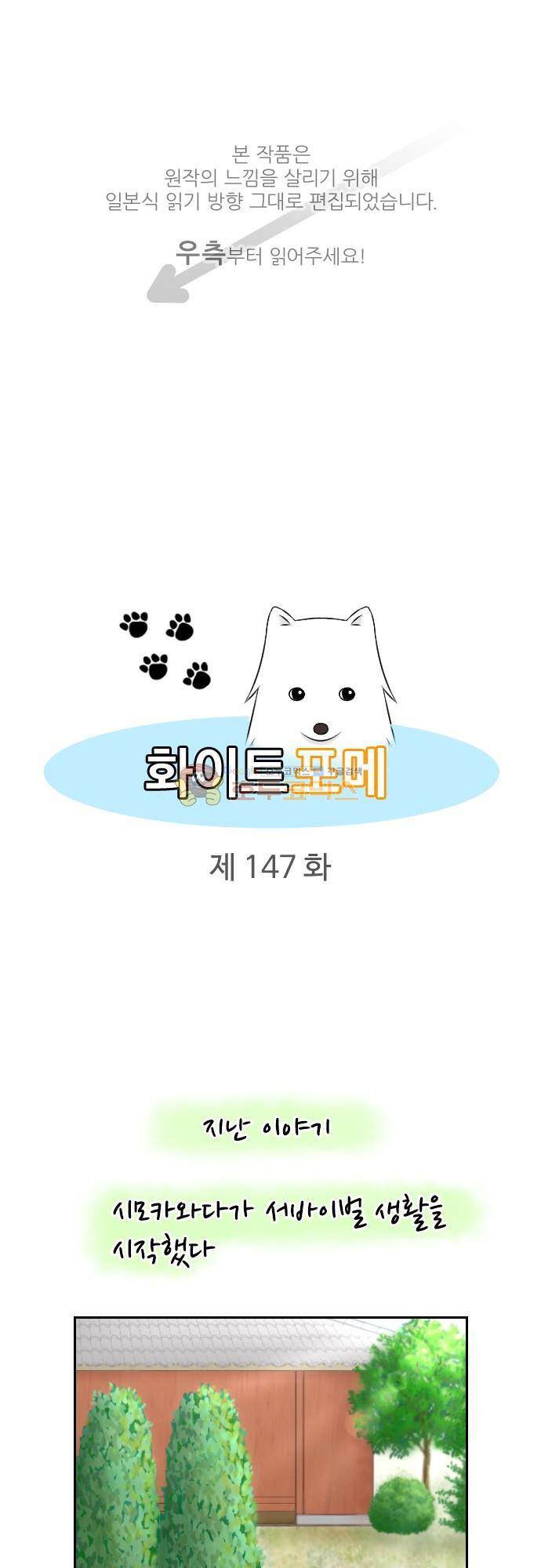 화이트 포메 147화 - 서바이벌 생활 1