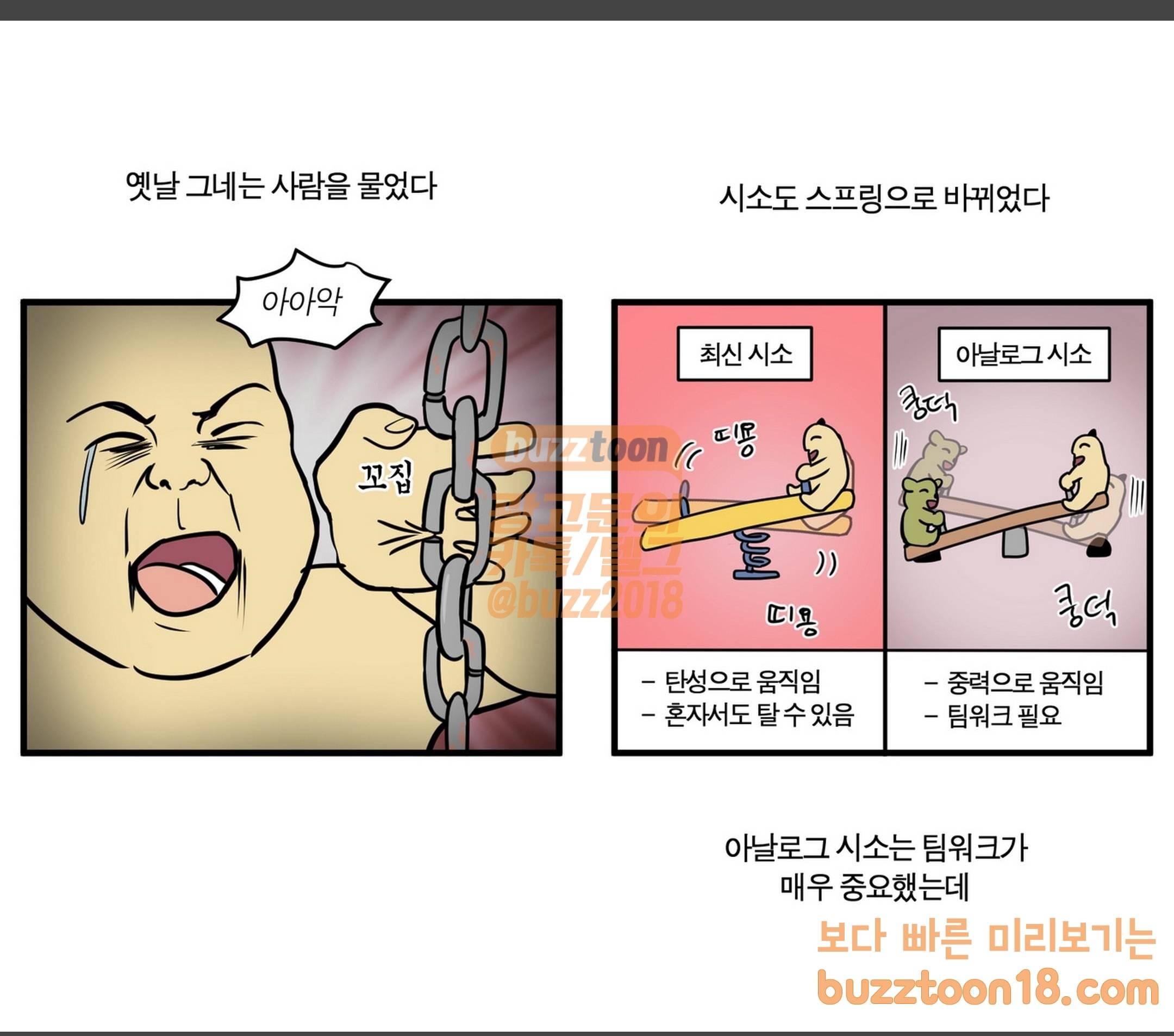 모죠의 일지 놀이터에서 노는 만화 4