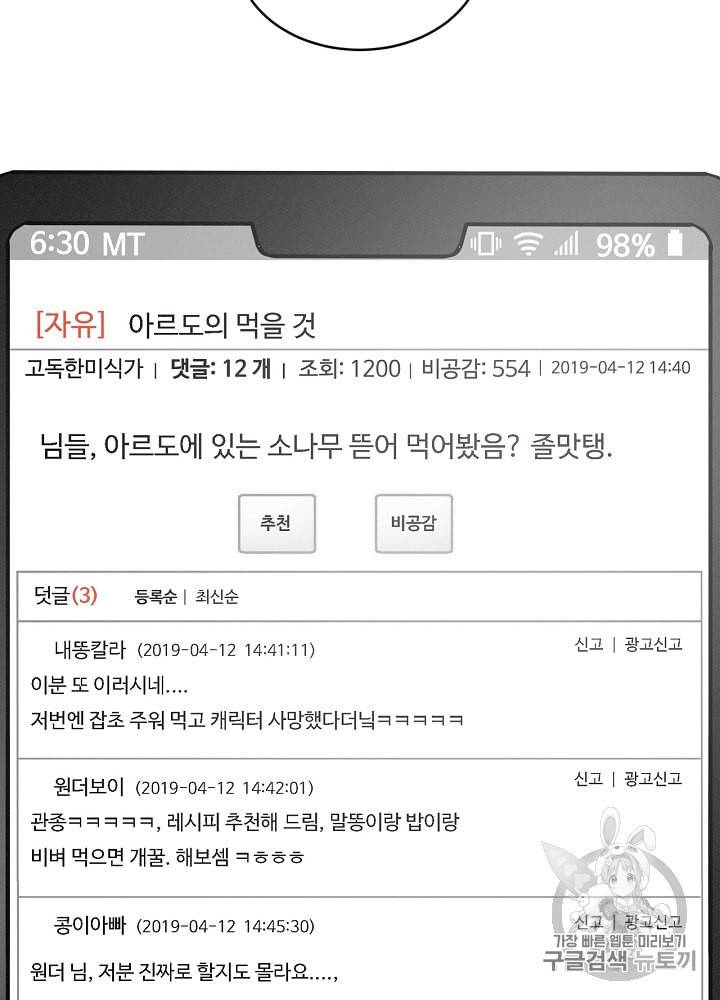 밥만 먹고 레벨업 4화 79