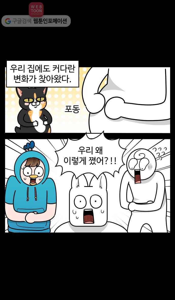 노곤하개 시즌2 91화 멍냥이와 뱃살 3