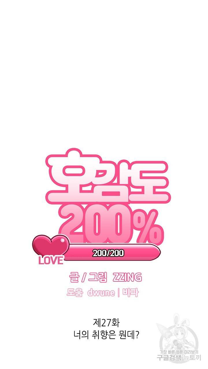 호감도 200 27화 8