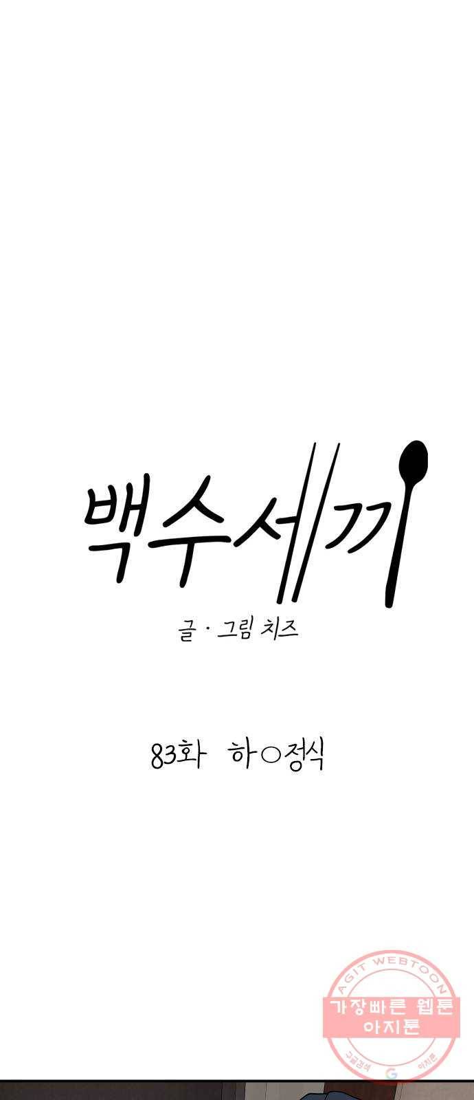 백수세끼 83화 하ㅇ정식 8