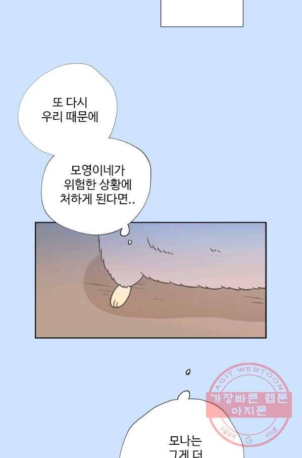 모나와 쿠쿠 52화, 마지막 외출 14