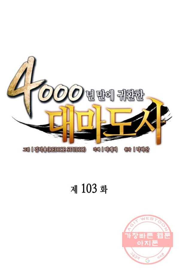 4000년 만에 귀환한 대마도사 103화 1