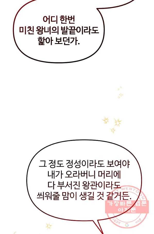 왕녀는 미친 척을 한다 47화 32