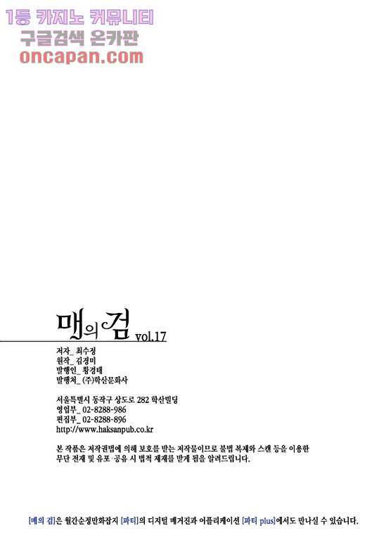 매의 검 17화 24