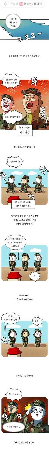 키몽의 호구로운 생활 84화 훈련소에서 운 썰 3