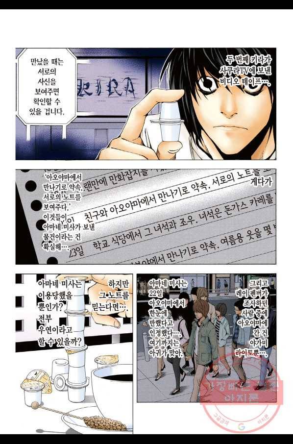데스노트 컬러판 55화 4