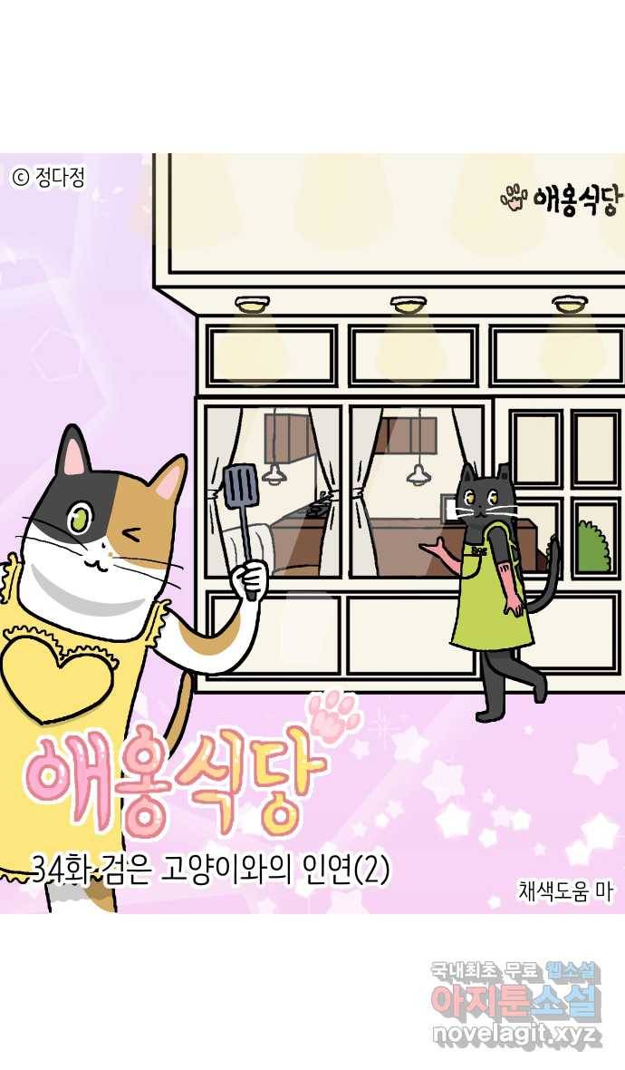애옹식당 34화 검은 고양이와의 인연(2) 1