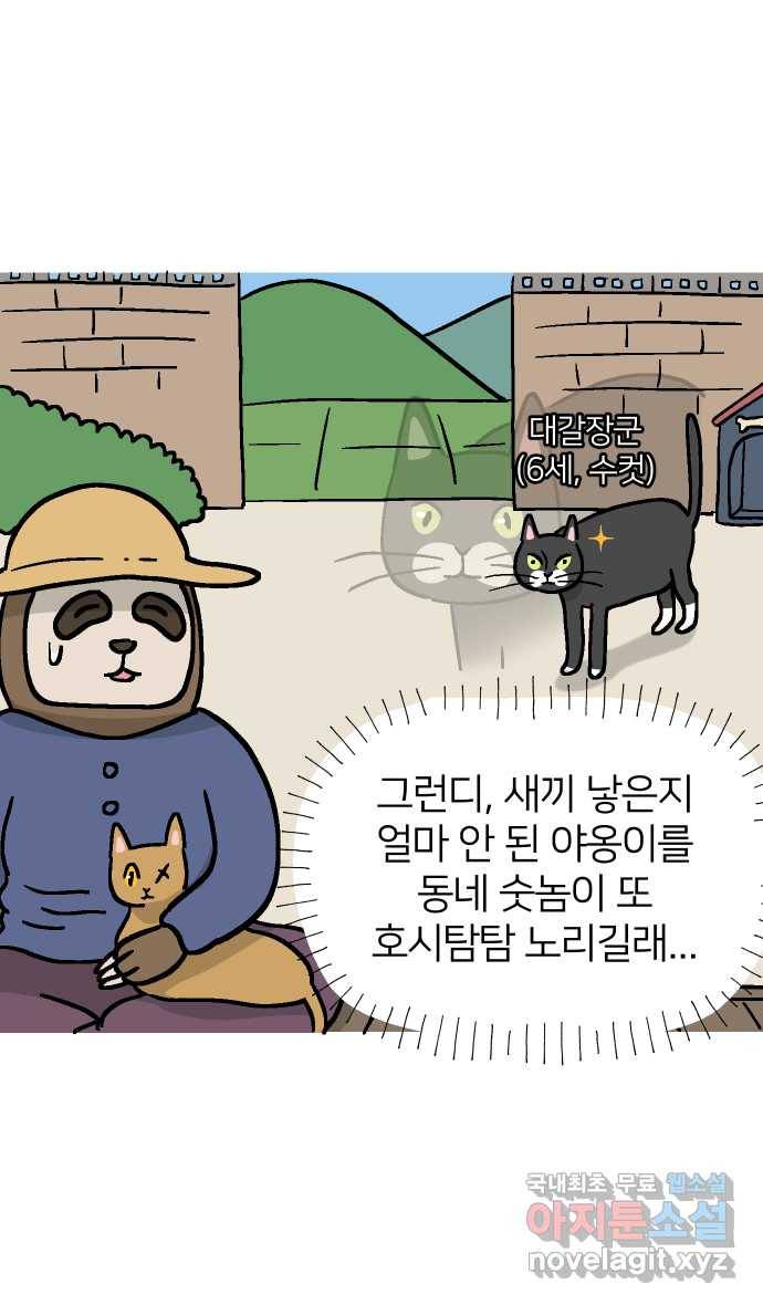 애옹식당 34화 검은 고양이와의 인연(2) 35