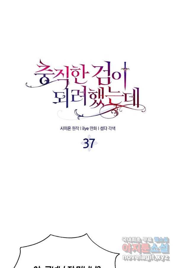 충직한 검이 되려 했는데 37화 12