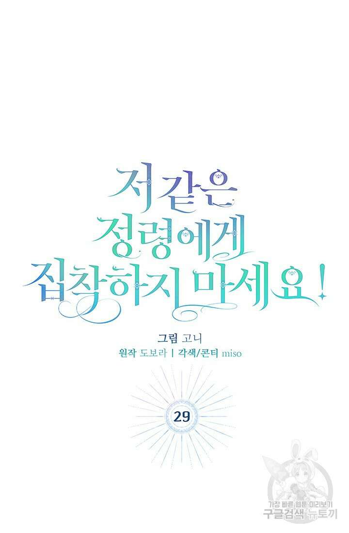 저 같은 정령에게 집착하지 마세요! 29화 21
