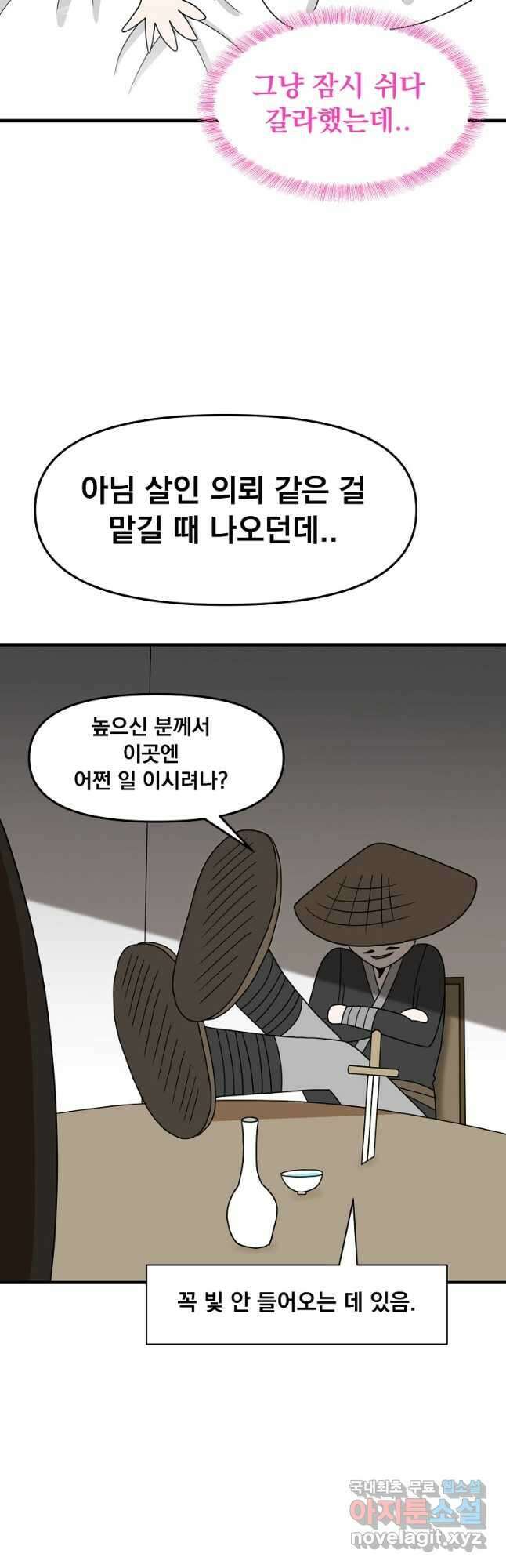 웹툰 작가가 리뷰어로 빙의한 건에 대해 35화 풍운객잔 3