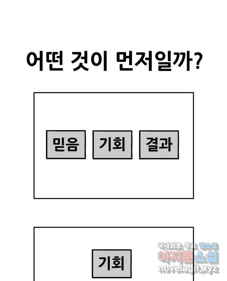 기프트 109화_안과 밖의 불협화음 (9) : 믿음=기회=결과 1