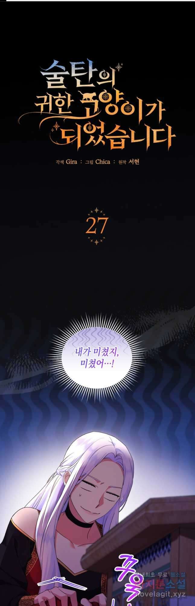 술탄의 귀한 고양이가 되었습니다 27화 1