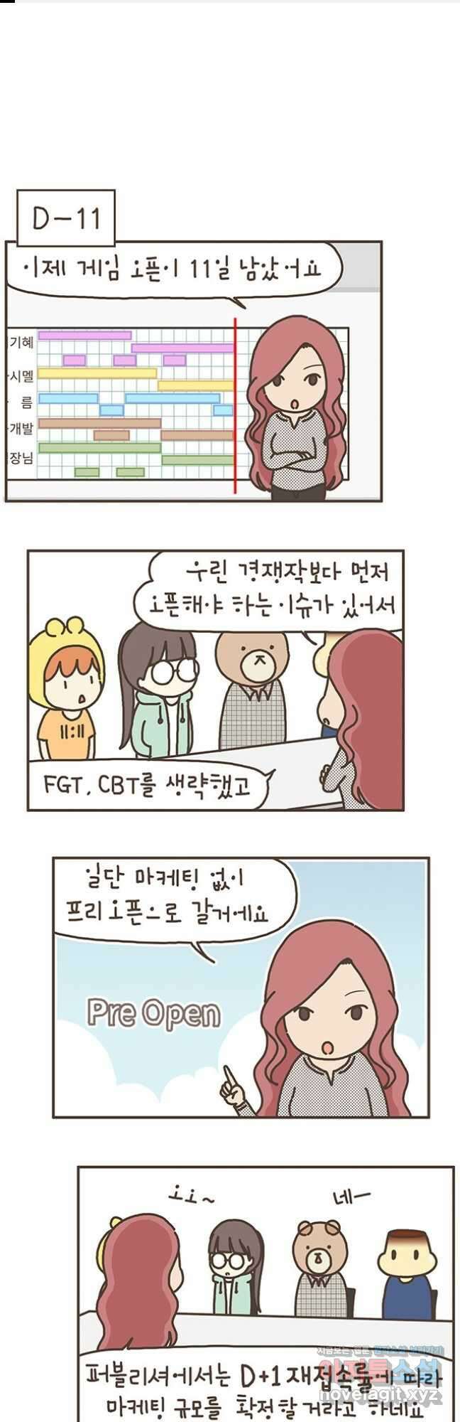 게임회사 여직원들 71화 1