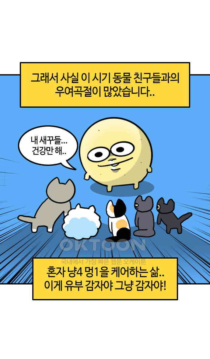 유부 감자 57화 나의 동물 친구들 (4) 5