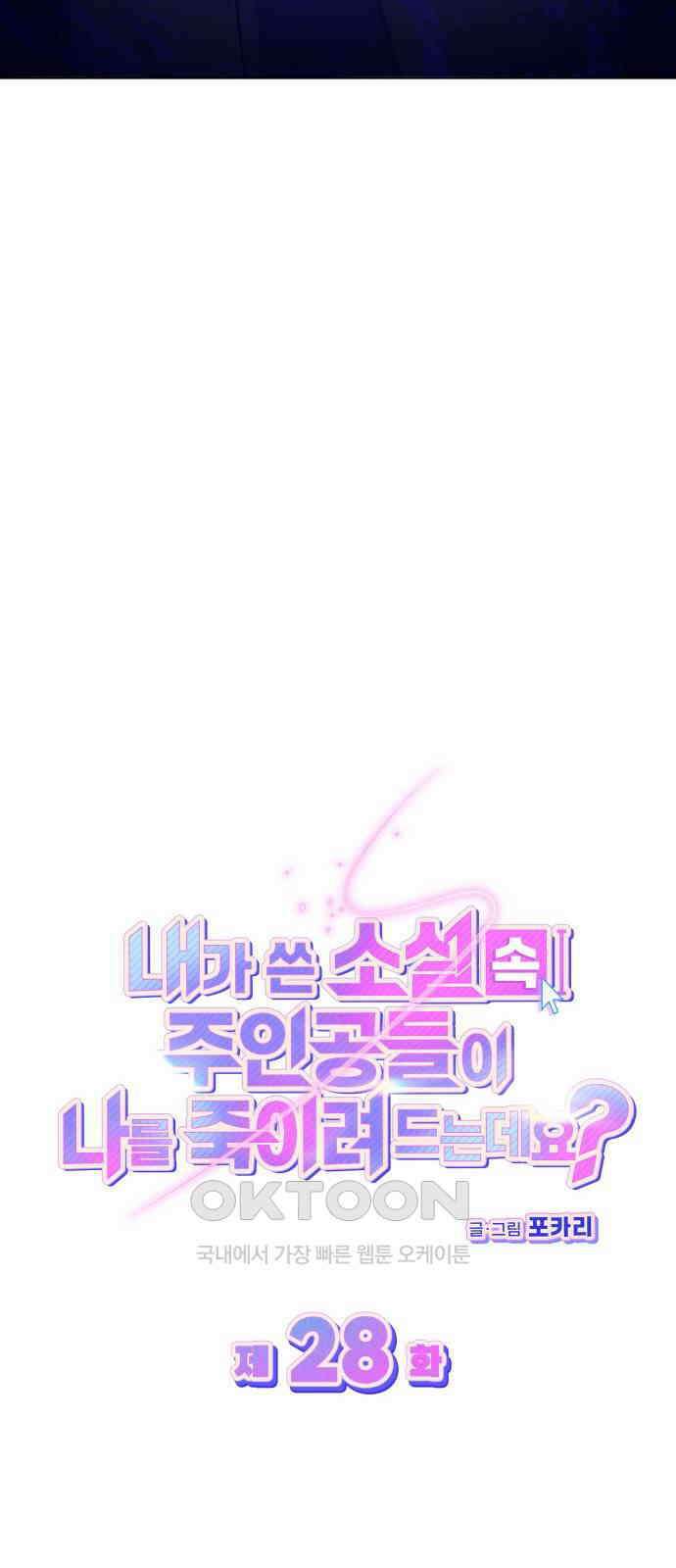 내가 쓴 소설 속 주인공들이 나를 죽이려 드는데요? 28화 6