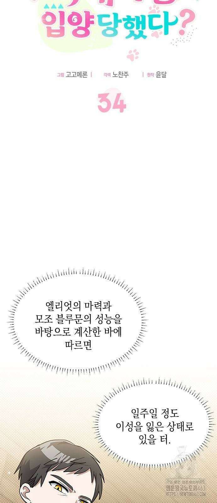 고양이인데, 늑대 가문에 입양당했다? 34화 7