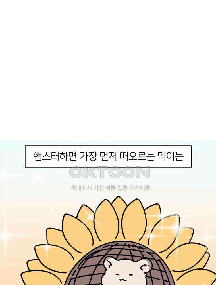 어쩌다 햄스터 23． 햄스터와 해바라기씨 1