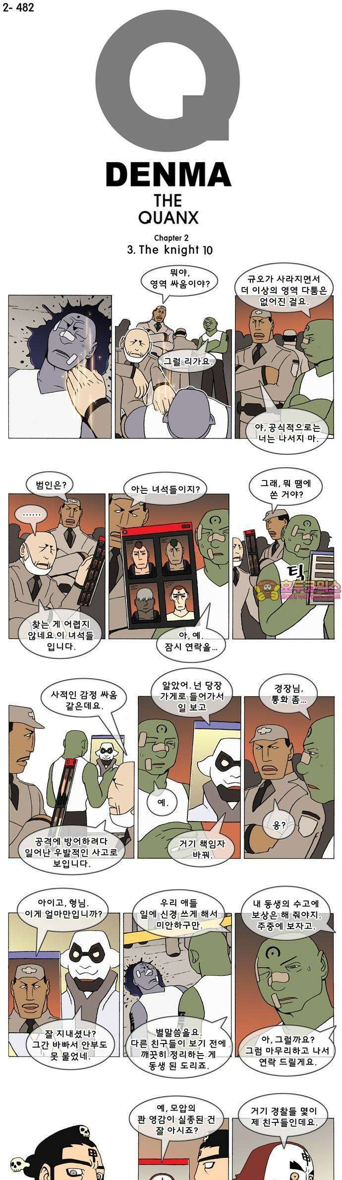 덴마 2-482화 3．The knight(10) 1