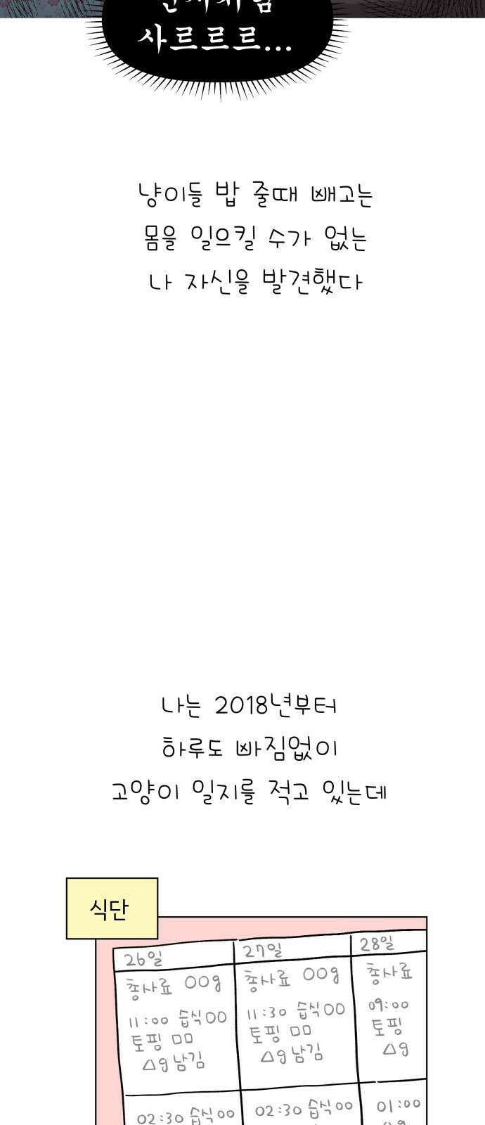 낢이 사는 이야기 - 계속되는 미미한 인생 23화 솔직히 연재 못할줄 알았다-하 4