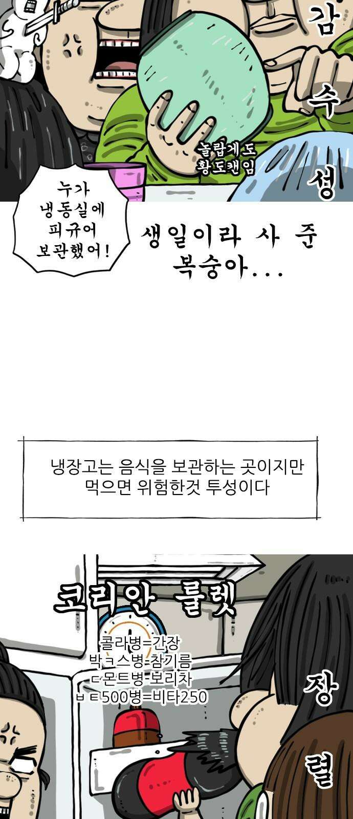 마음의 소리2 86화 냉장고 4