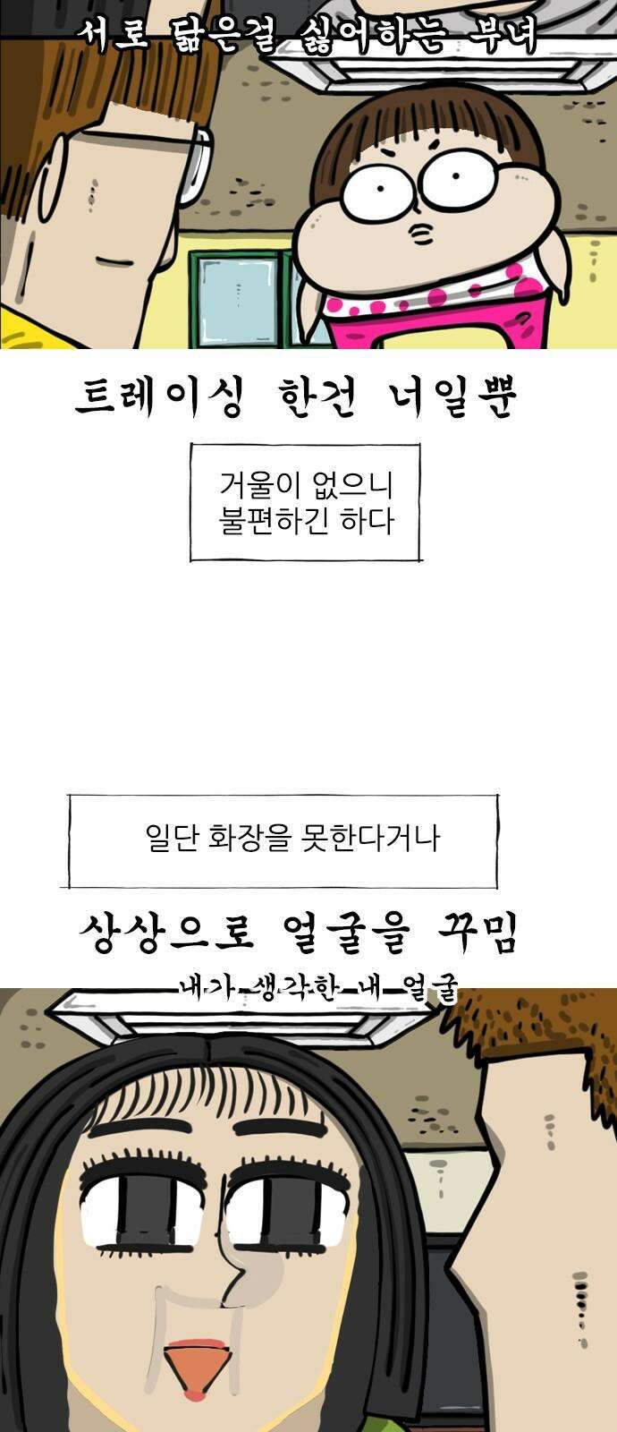 마음의 소리2 87화 거울 4