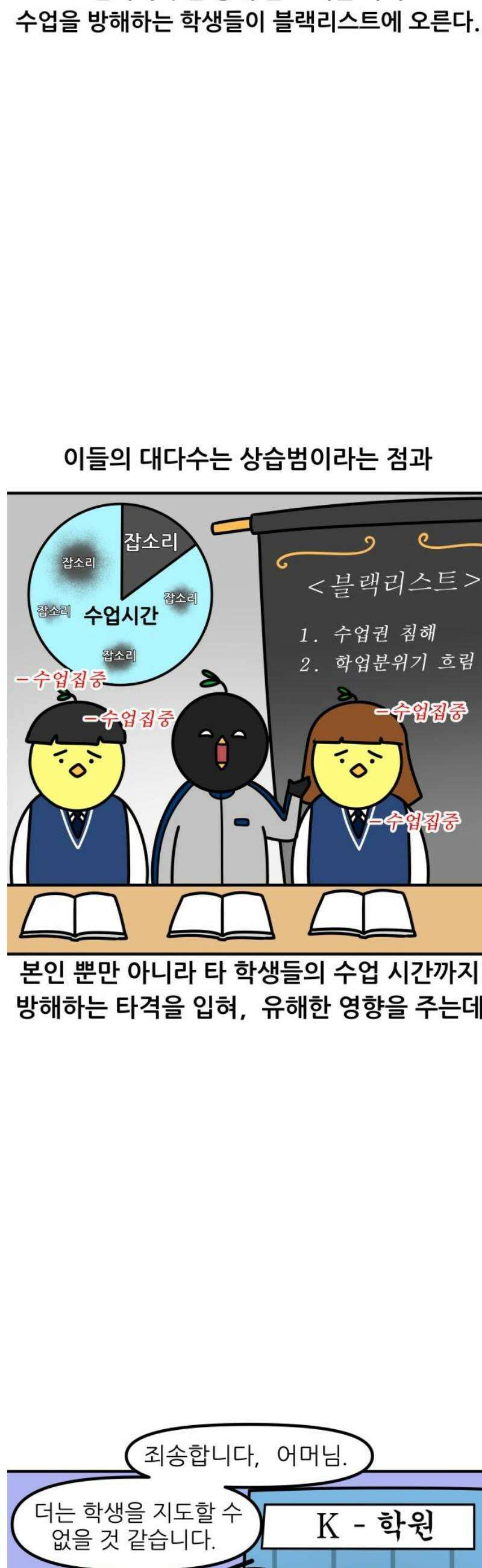 K학원 생존기 146화 - 학원 블랙리스트 9