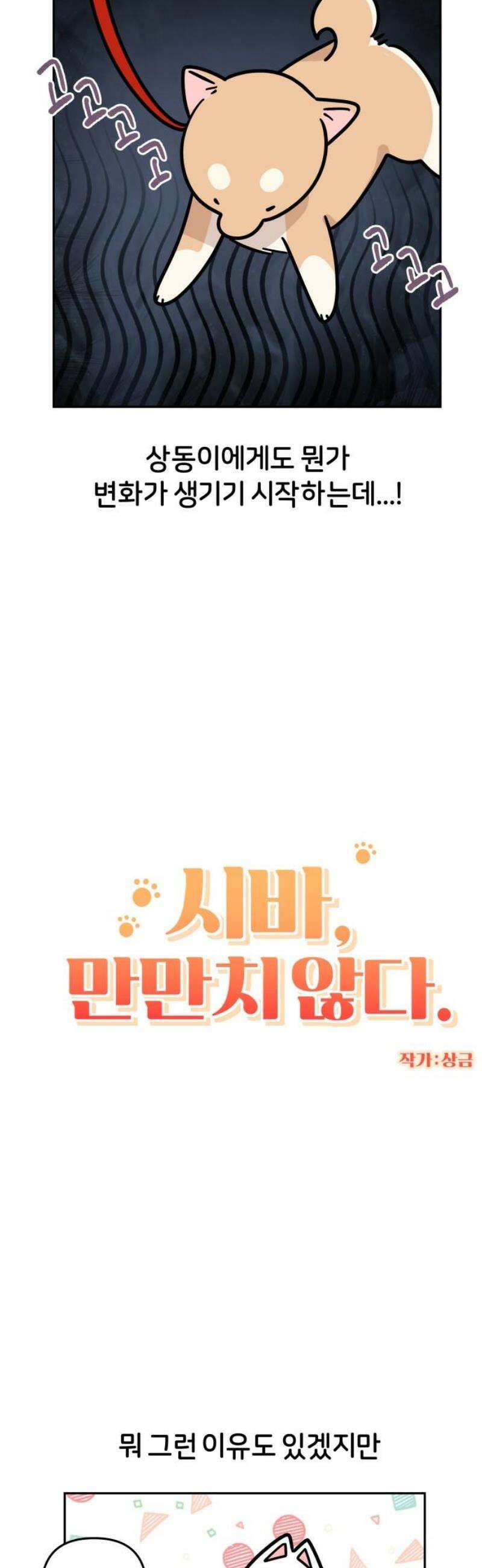 시바, 만만치 않다 64화 밤의 산책 3