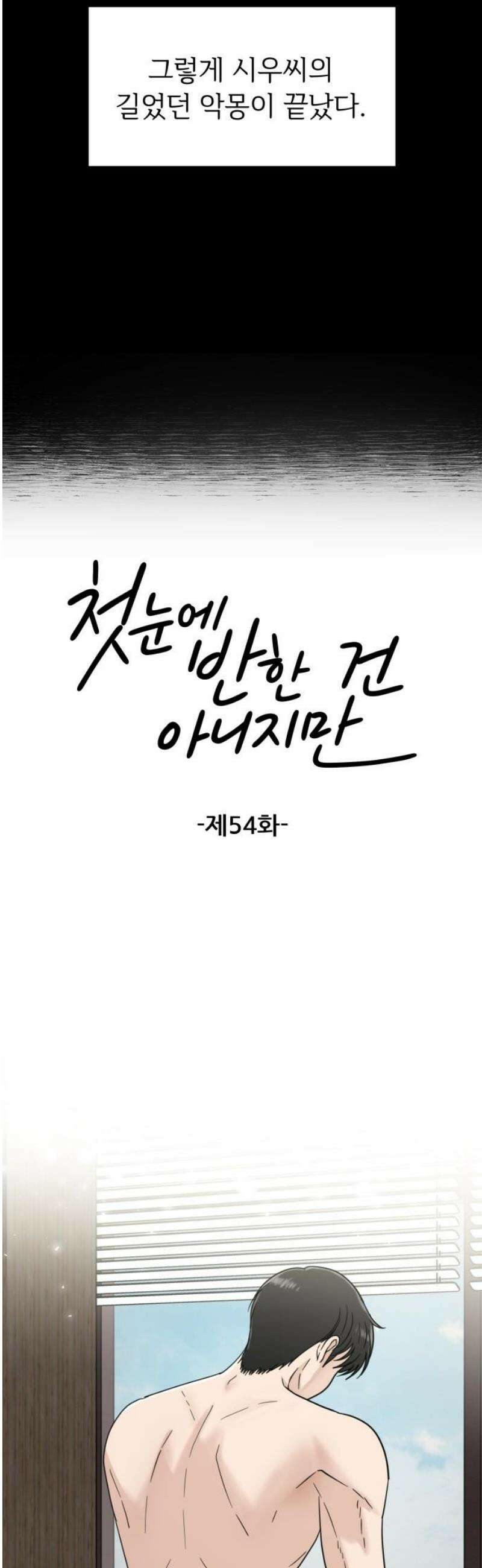 첫눈에 반한 건 아니지만 54화 (시즌1 마지막화) 5