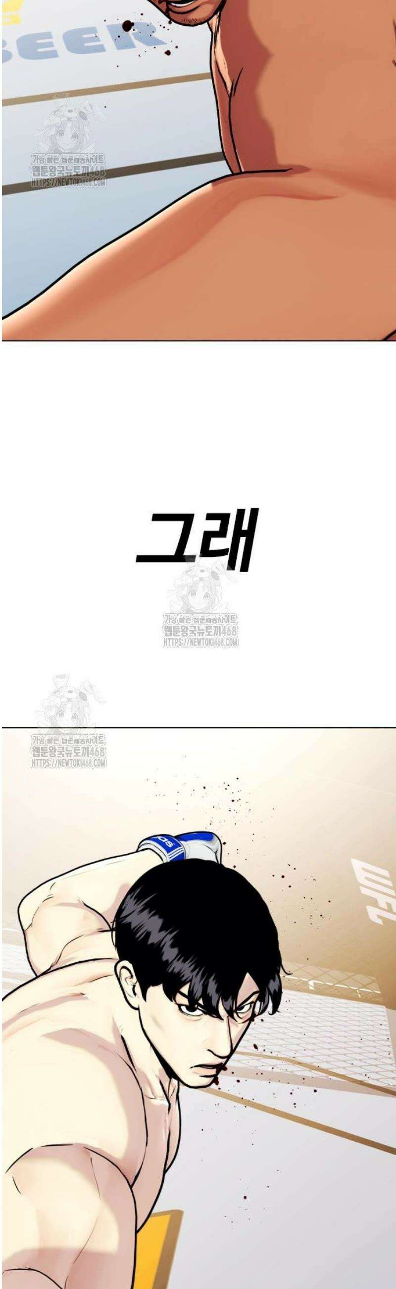 왕따가 격투기를 너무 잘함 144화． 노빠꾸 13