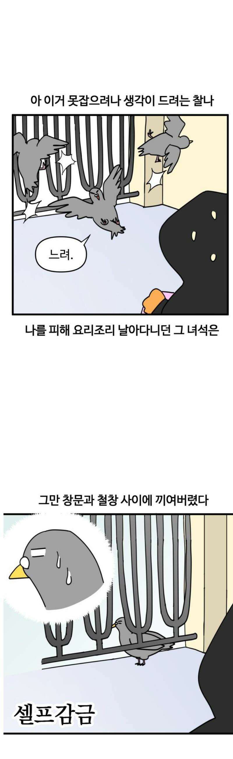 소소한 기행 92화． 집에 야생동물이 출몰했을 때-2 3