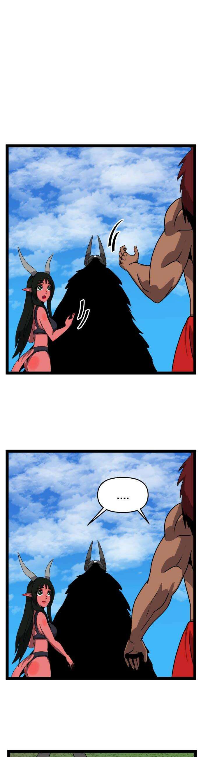 나태한 마왕은 신과 싸우기로 결심한다． 89화 마왕 vs 마왕들 끝 28