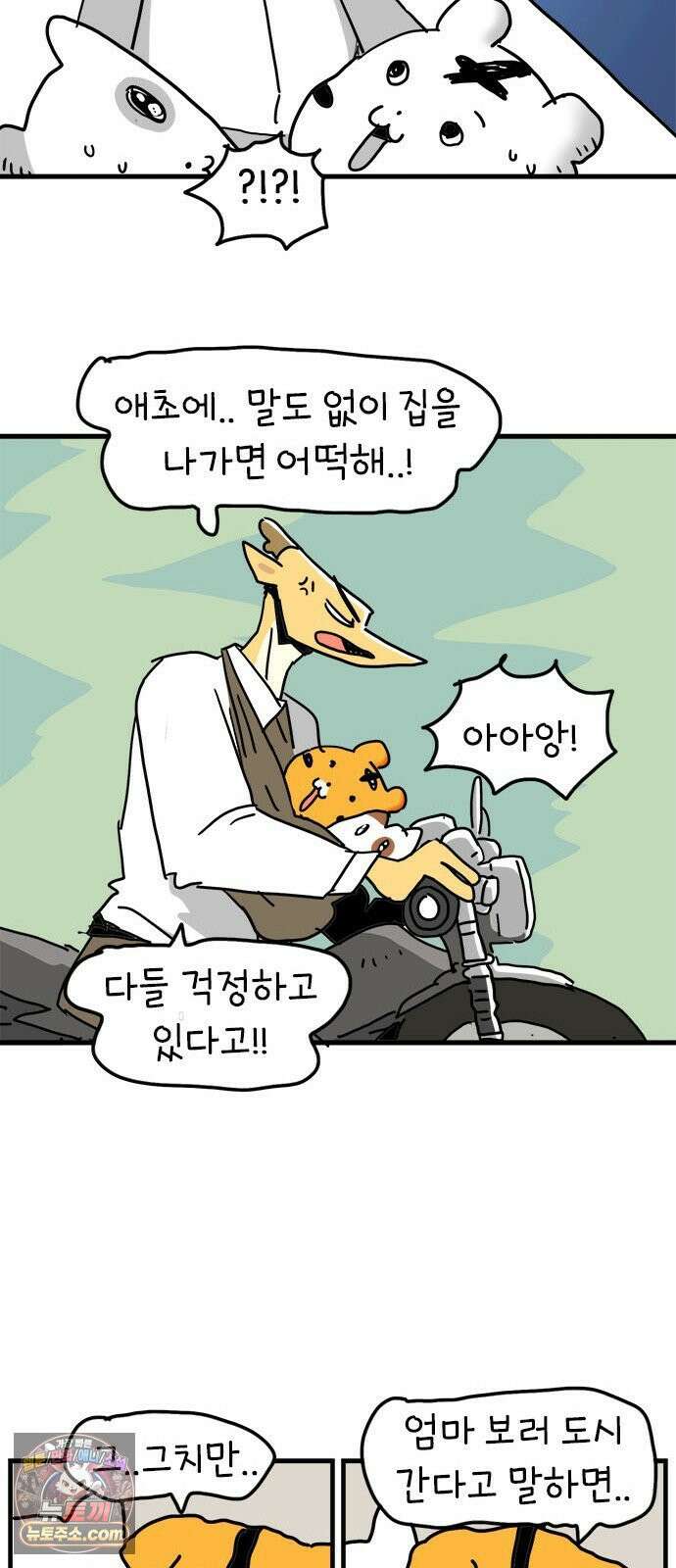 소심한 호랭이 코코 86화 도시로 가자! (4) 완 10
