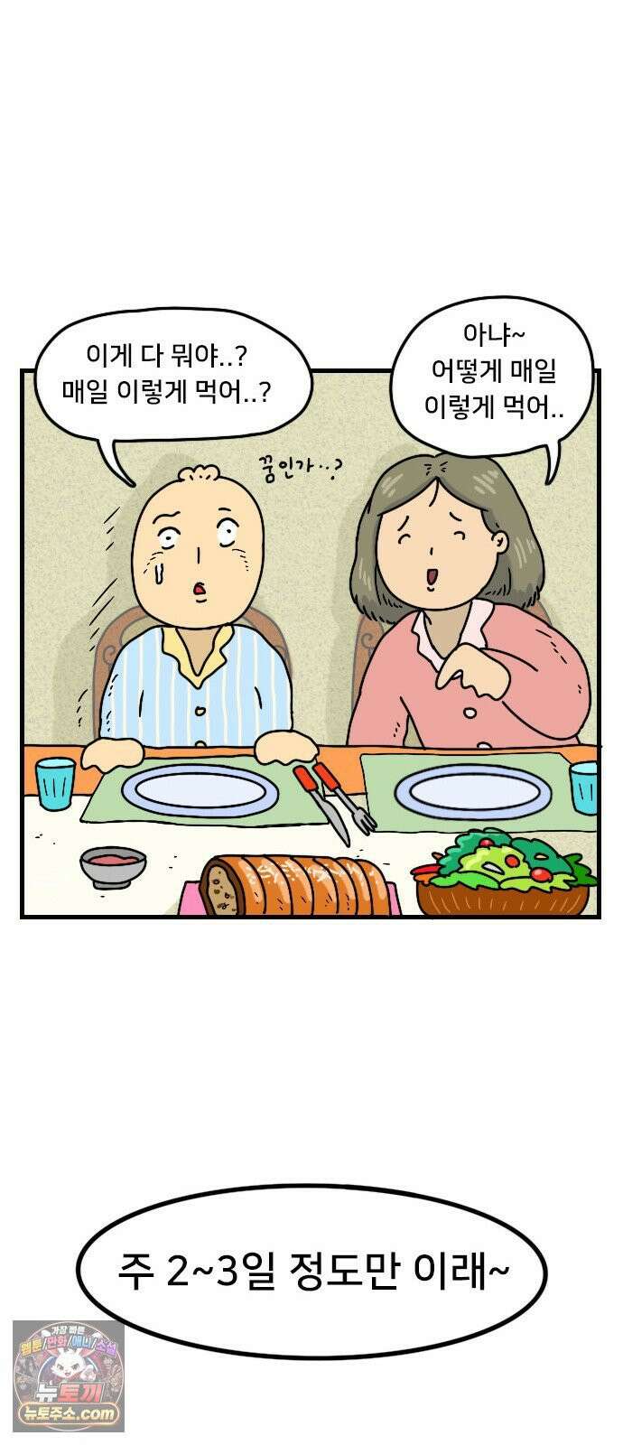 만두 생활기록부 74． 친구집에서2 24