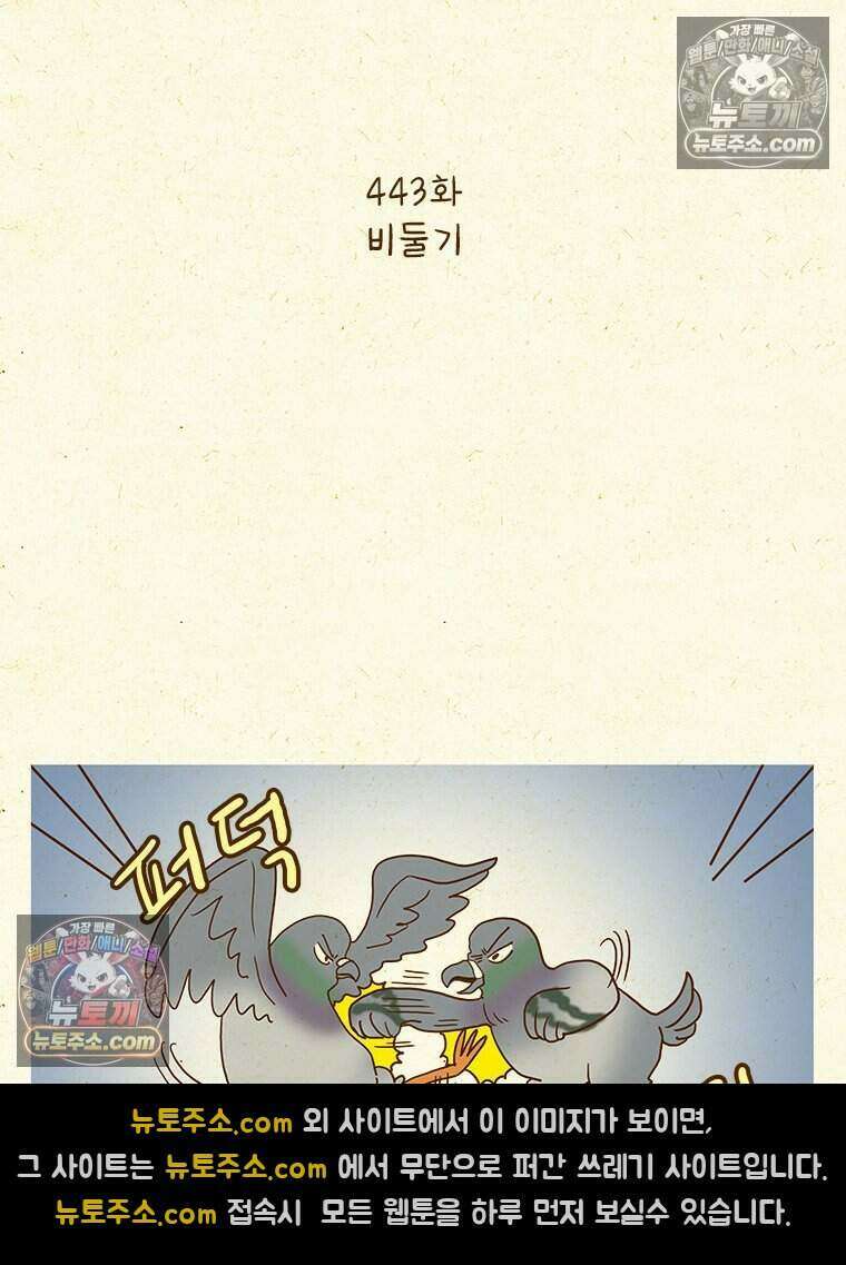 반지하셋방 443화 비둘기 2